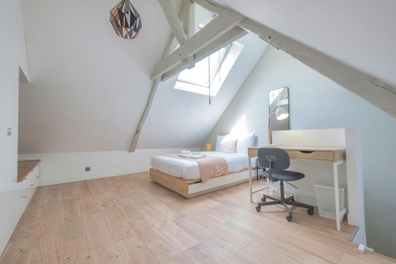 Triplex Cosy Apartment Reims Exterior photo